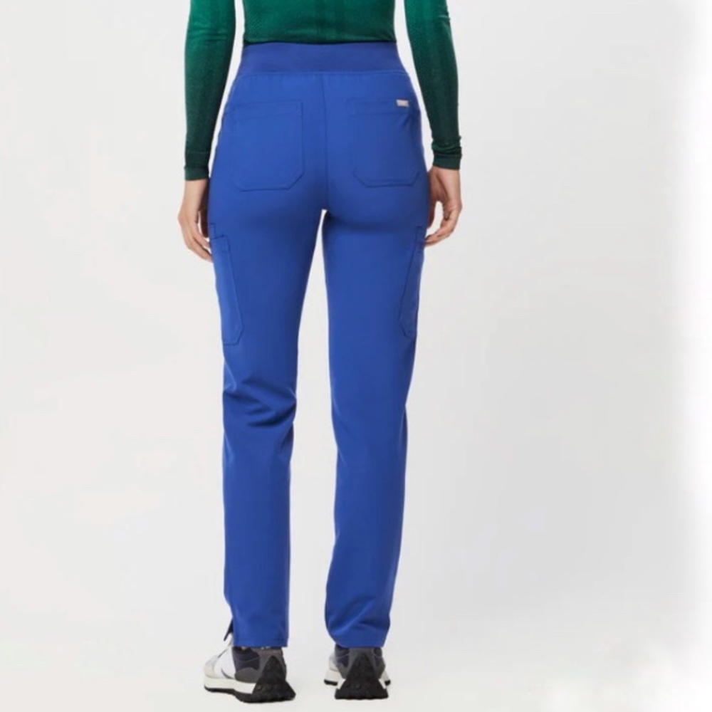 FIGS YOLA HIGH-WAISTED SKINNY SCRUB PANT - Picture 3 of 12